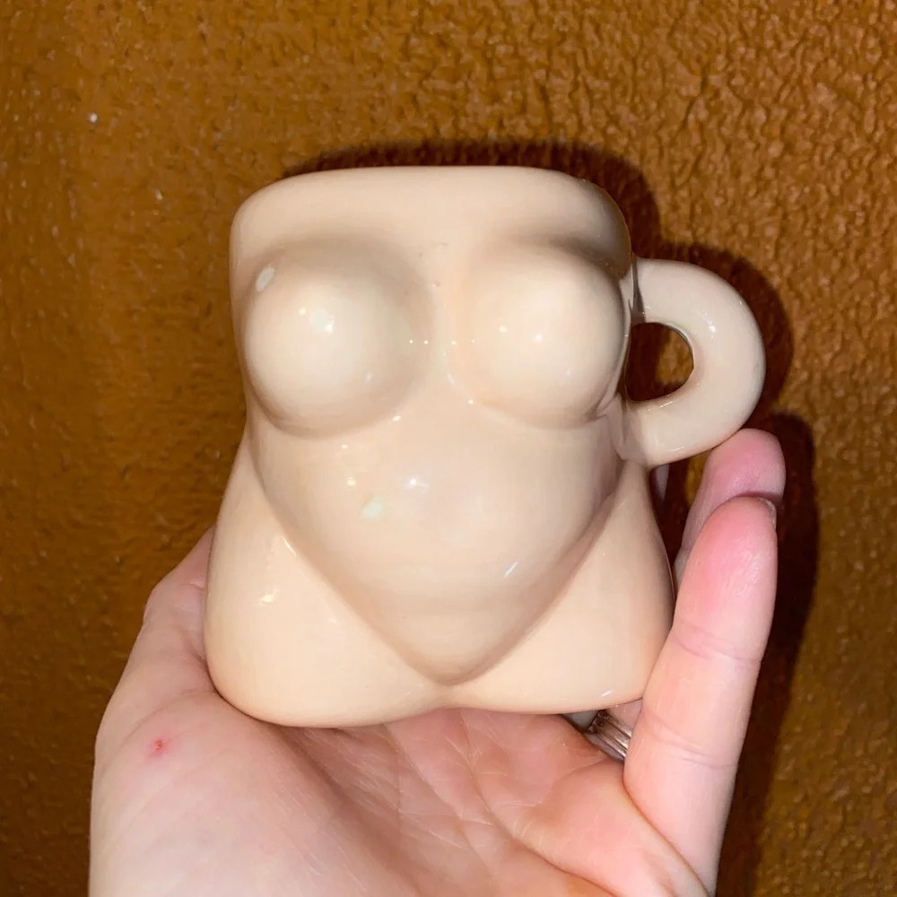 Unique Body Sculpture Mug